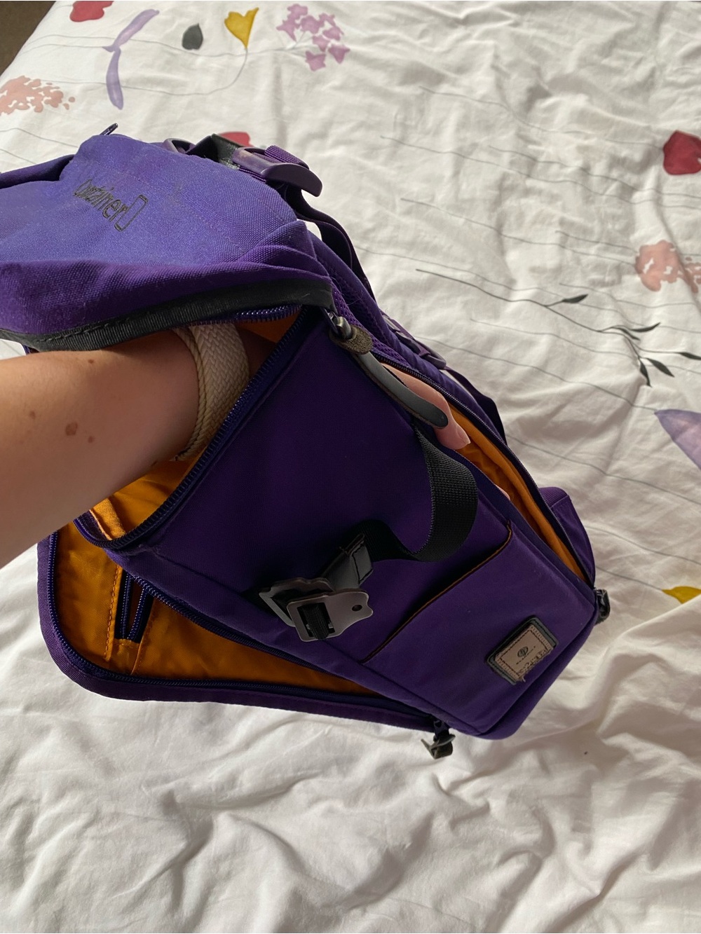 Purple Backpack — Compact Daily Carry - Picture 7 of 13